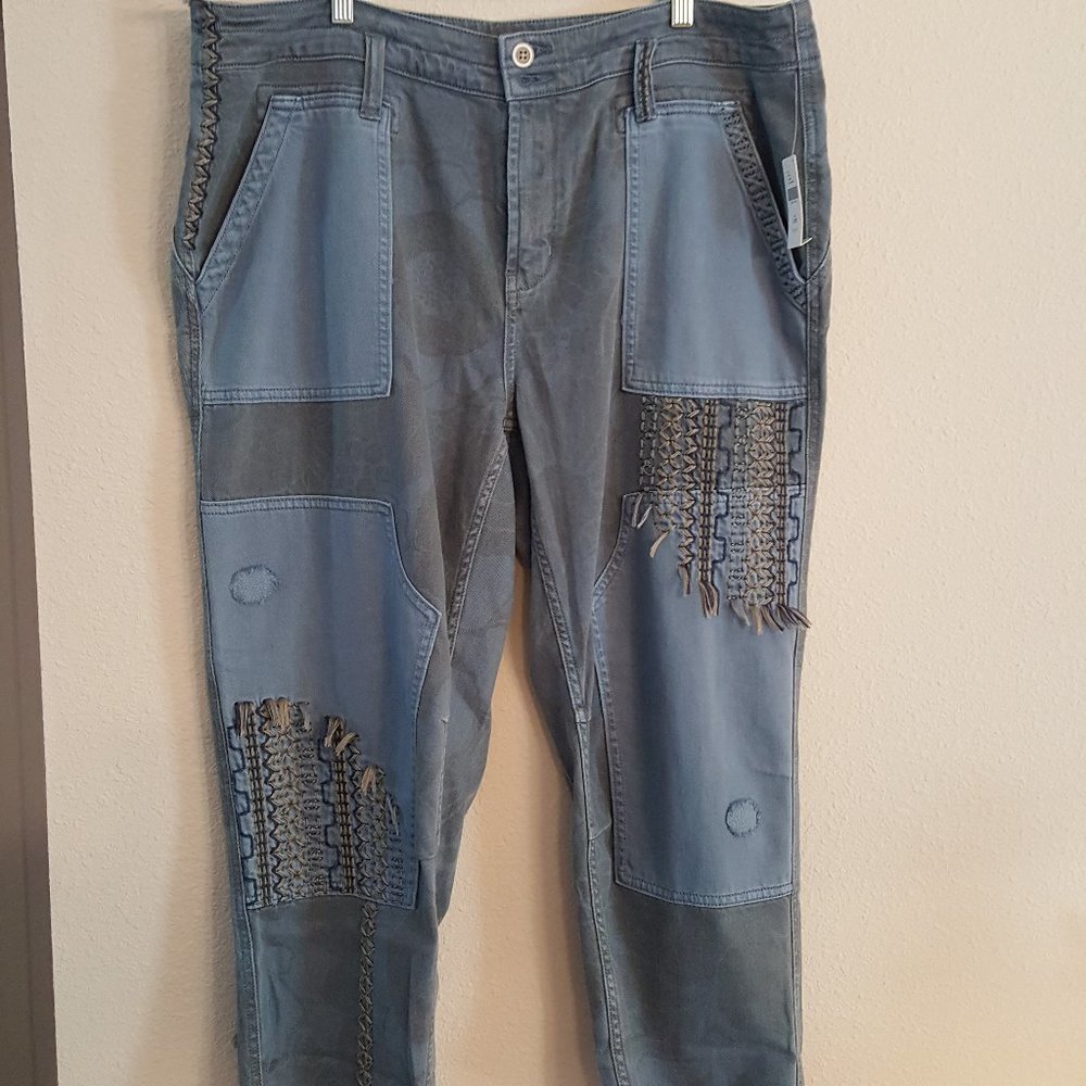 Pilcro The Camp Wanderer Patchwork Pants Size 18W